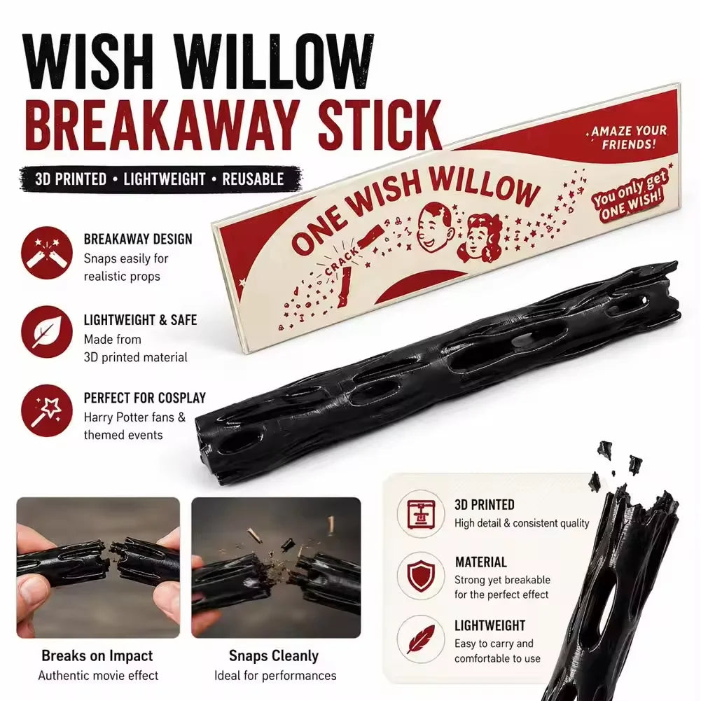 One Wish Willow - Breakable Lucky Token